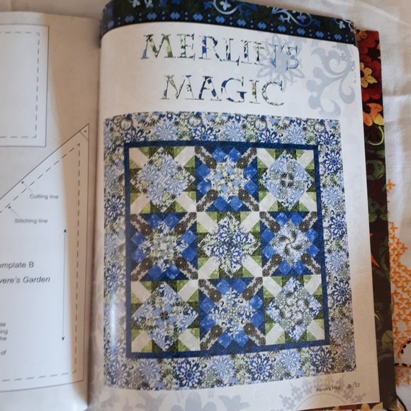 The Quilts of Camelot Softcover Book By Jason Yenter 2011 - Picture 7 of 7